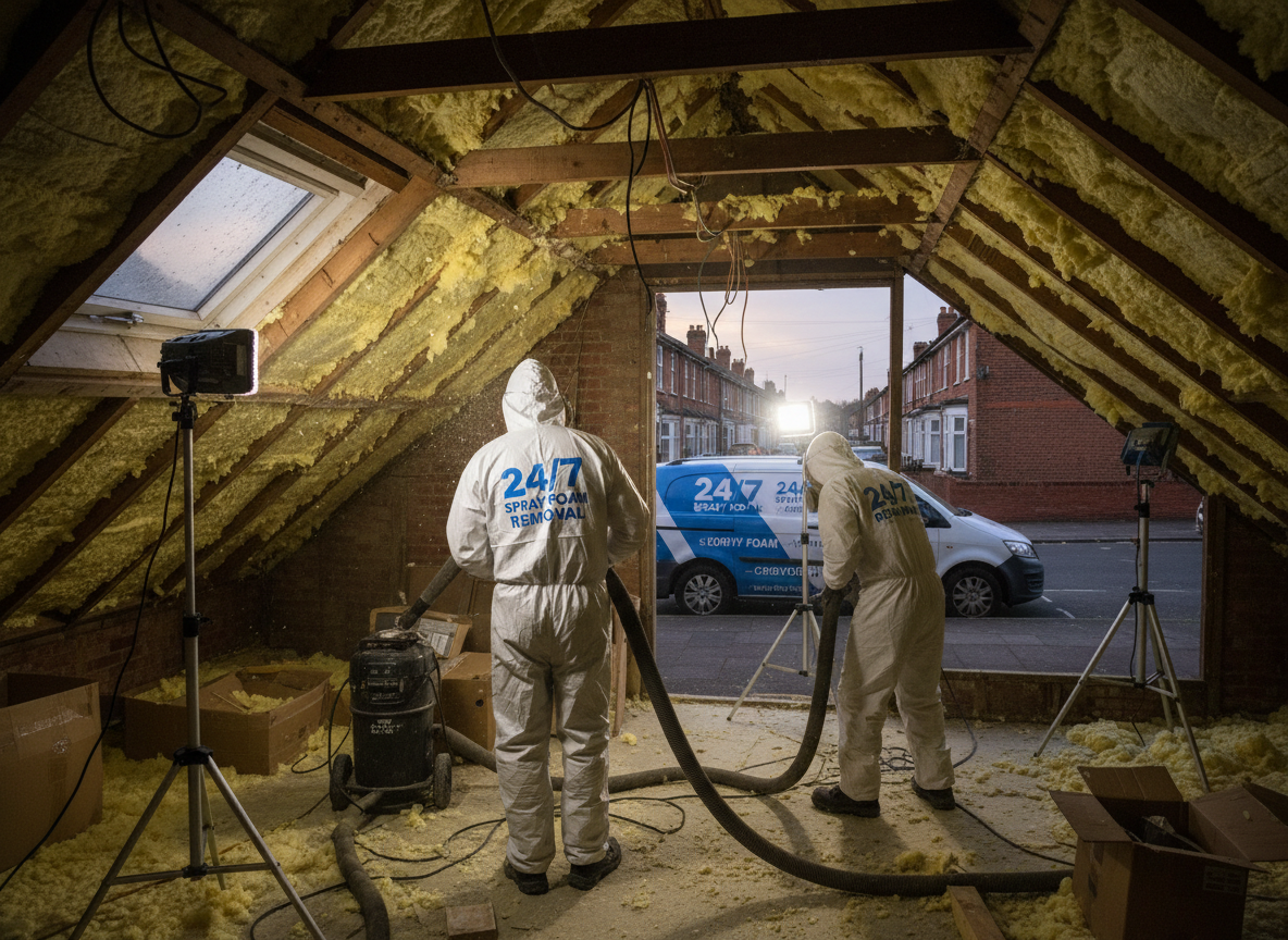 24/7 Spray Foam Removal in Croydon, Greater London