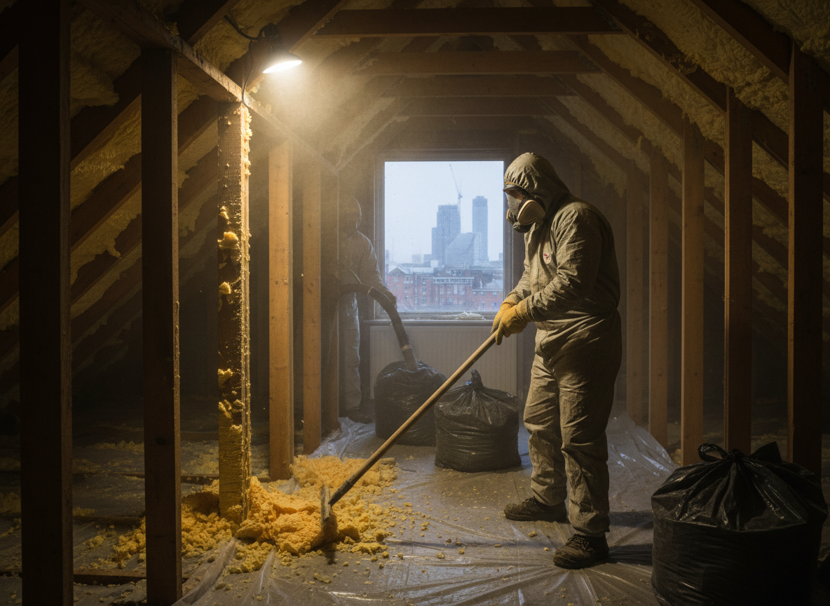 Closed Cell Spray Foam Removal in Croydon, Greater London