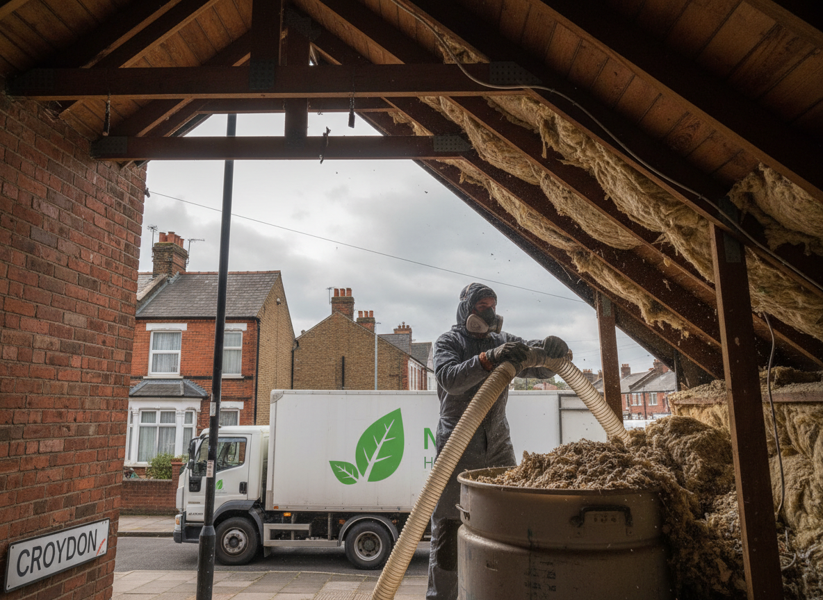 Environmentally Friendly Insulation Removal in Croydon, Greater London