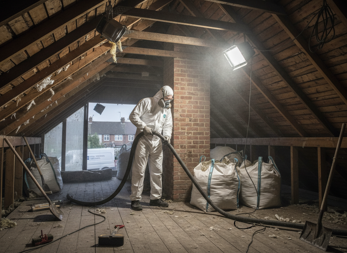 Insulation Removal Service in Croydon, Greater London